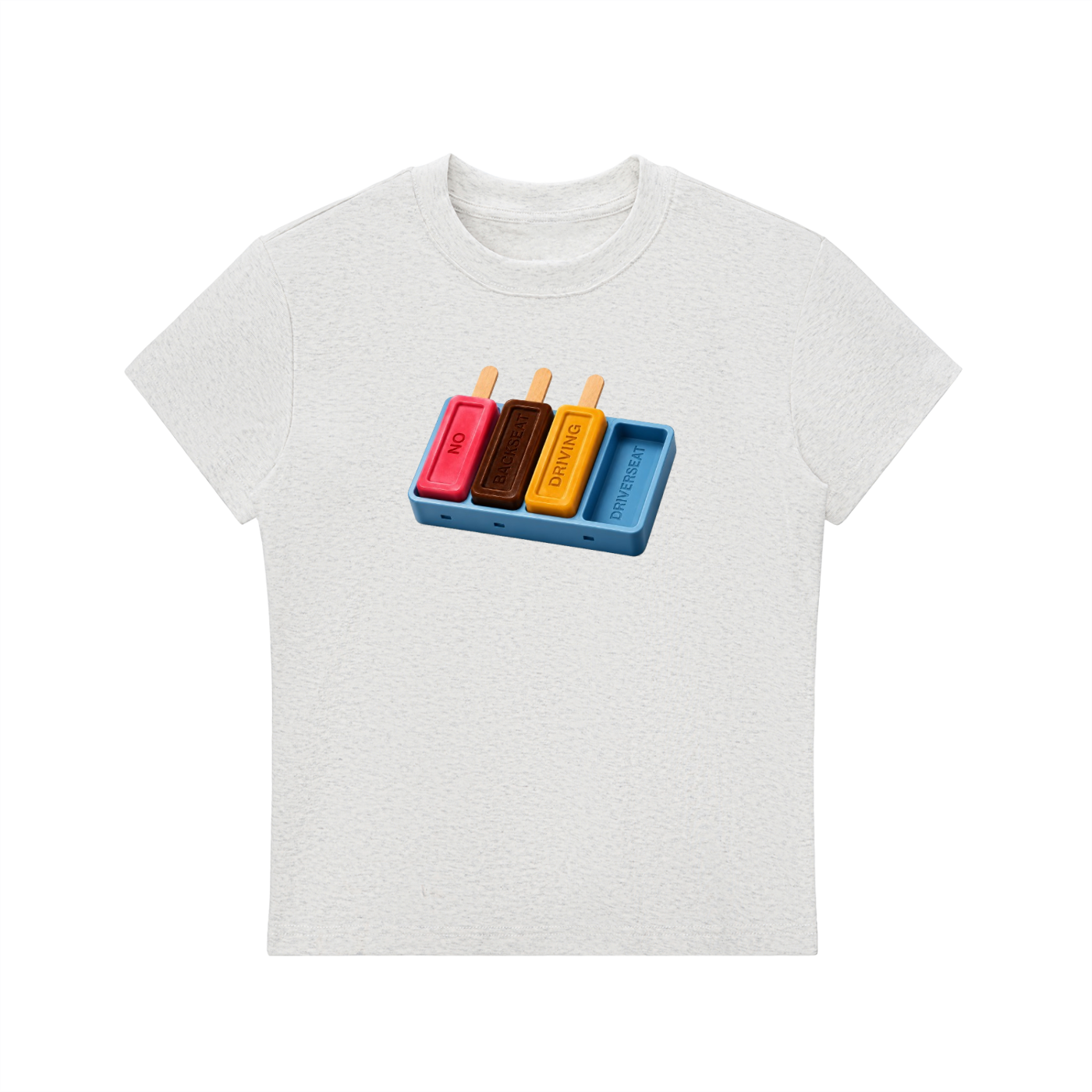Ice Cream Bodycon T-Shirt