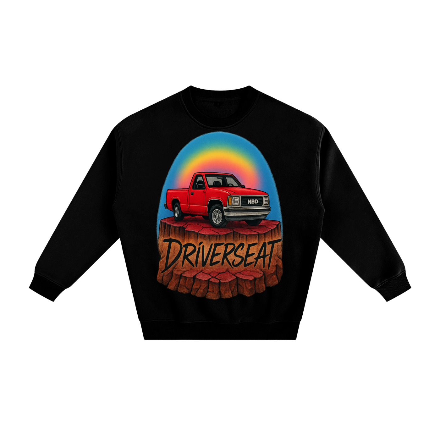 Stuck on Top Fleeced Sweatshirt