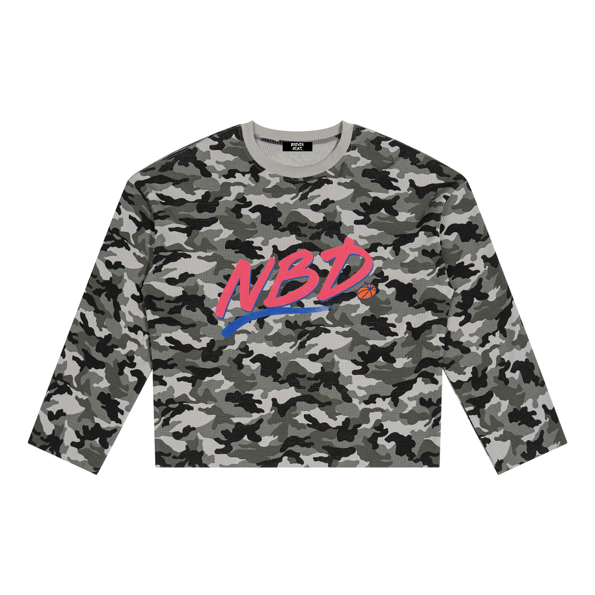 Fast Break Camo Waffle Long Sleeve