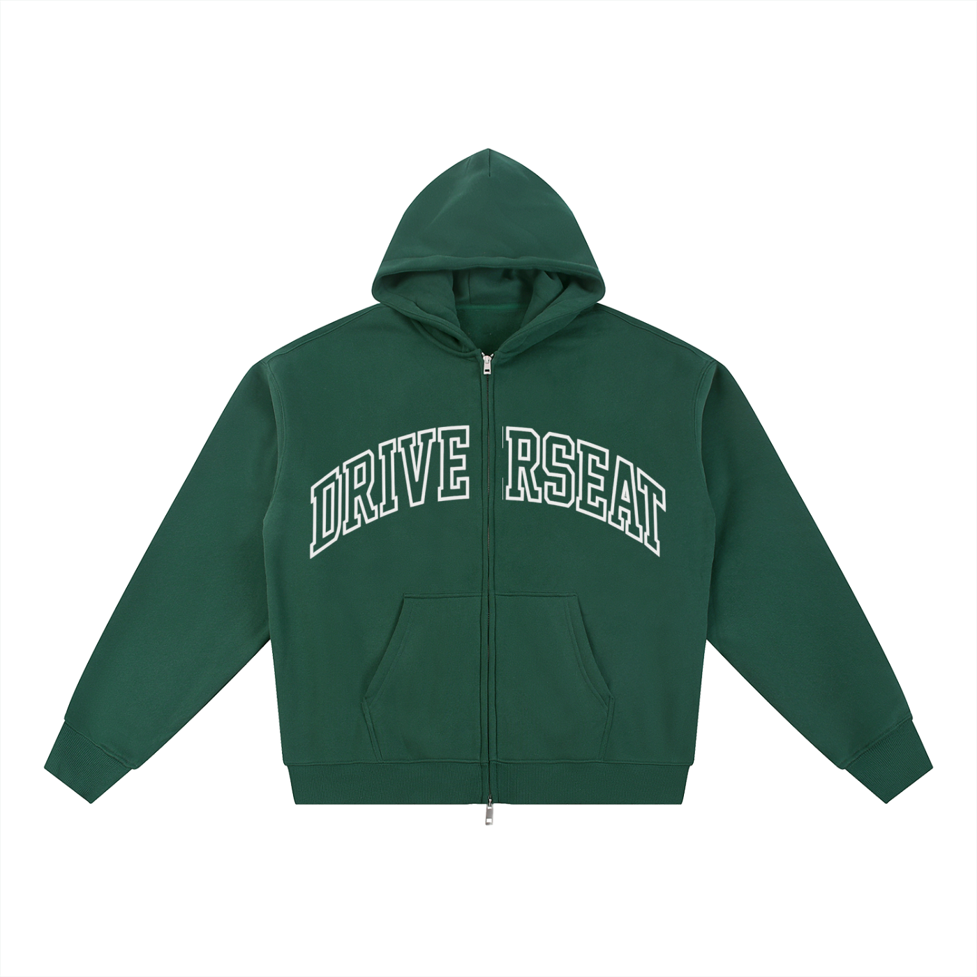 Essential Arch Fleece Zip-Through Hoodie