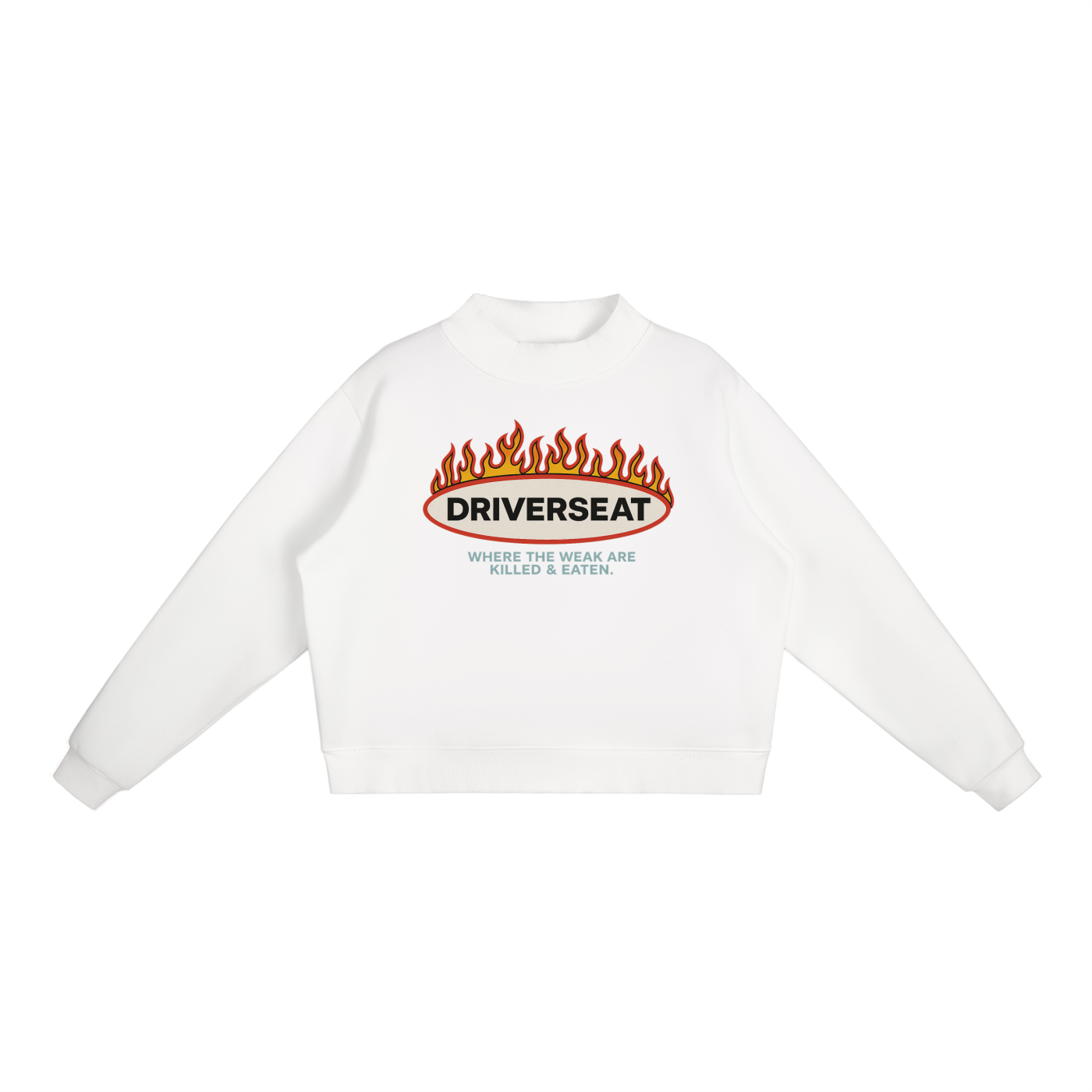 Feast or Famine Fleece Mock-Neck Sweatshirt