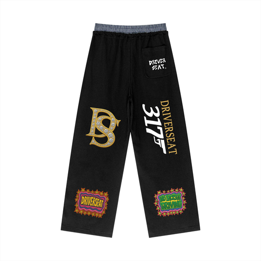 Logos Contrast Waist Pants