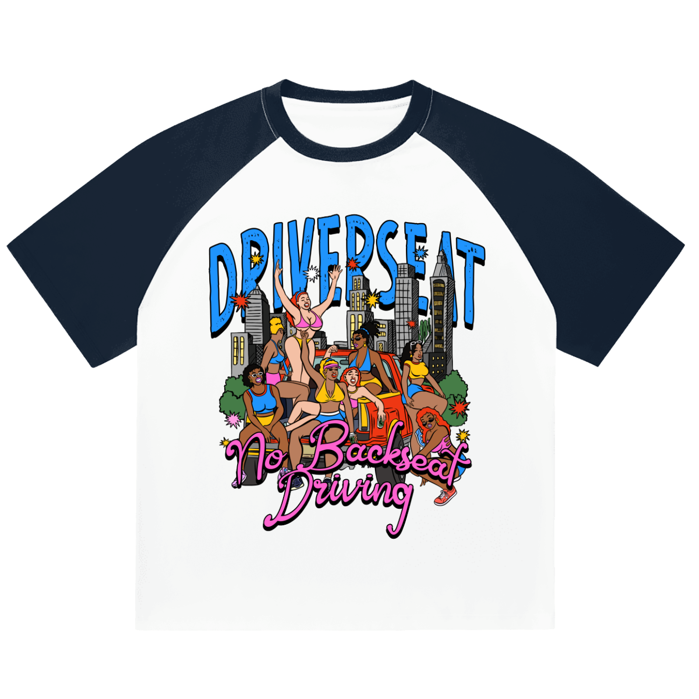 Girlsss Color-Blocked T-shirt