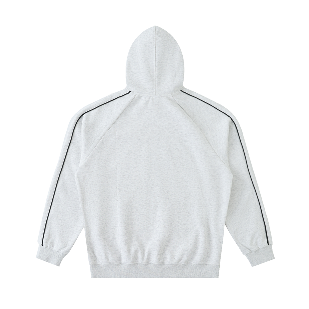 Classic Contrast Piping Hoodie