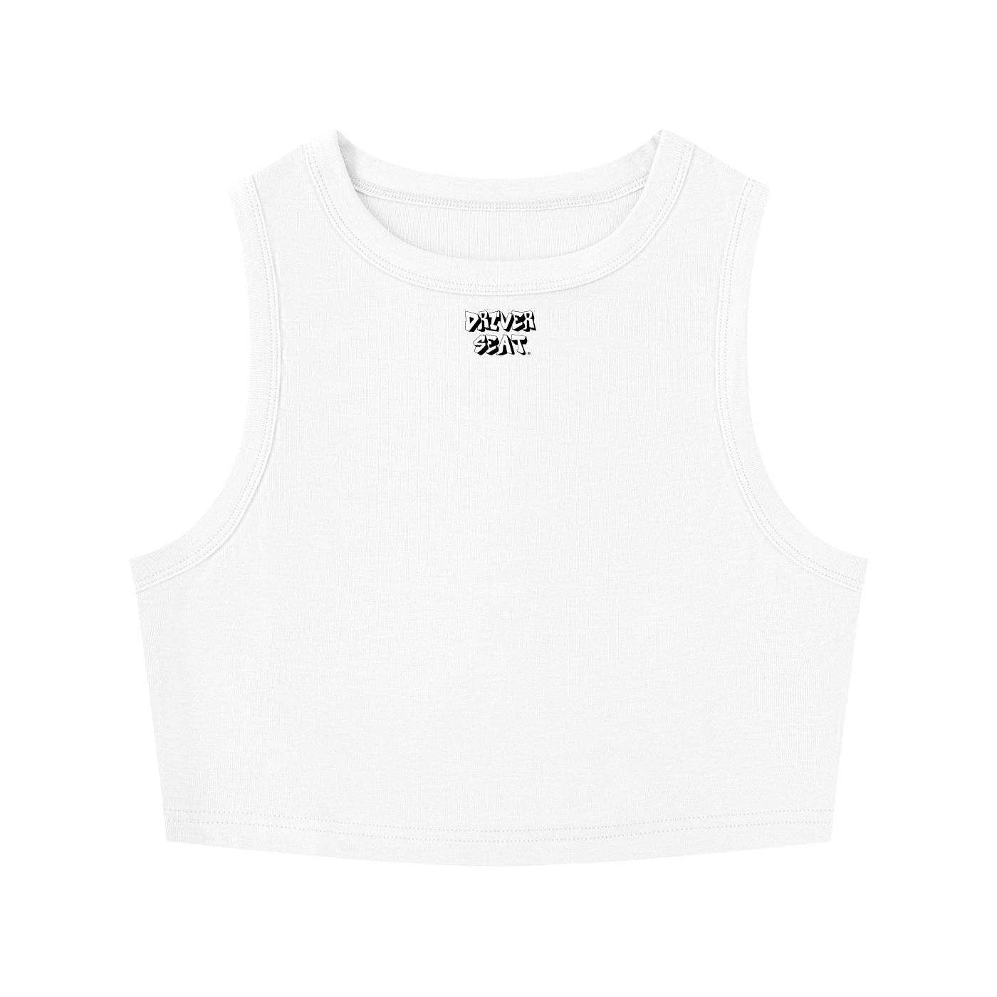 Logo Crewneck Crop Tank Top