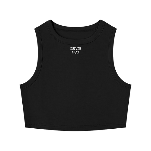 Logo Crewneck Crop Tank Top