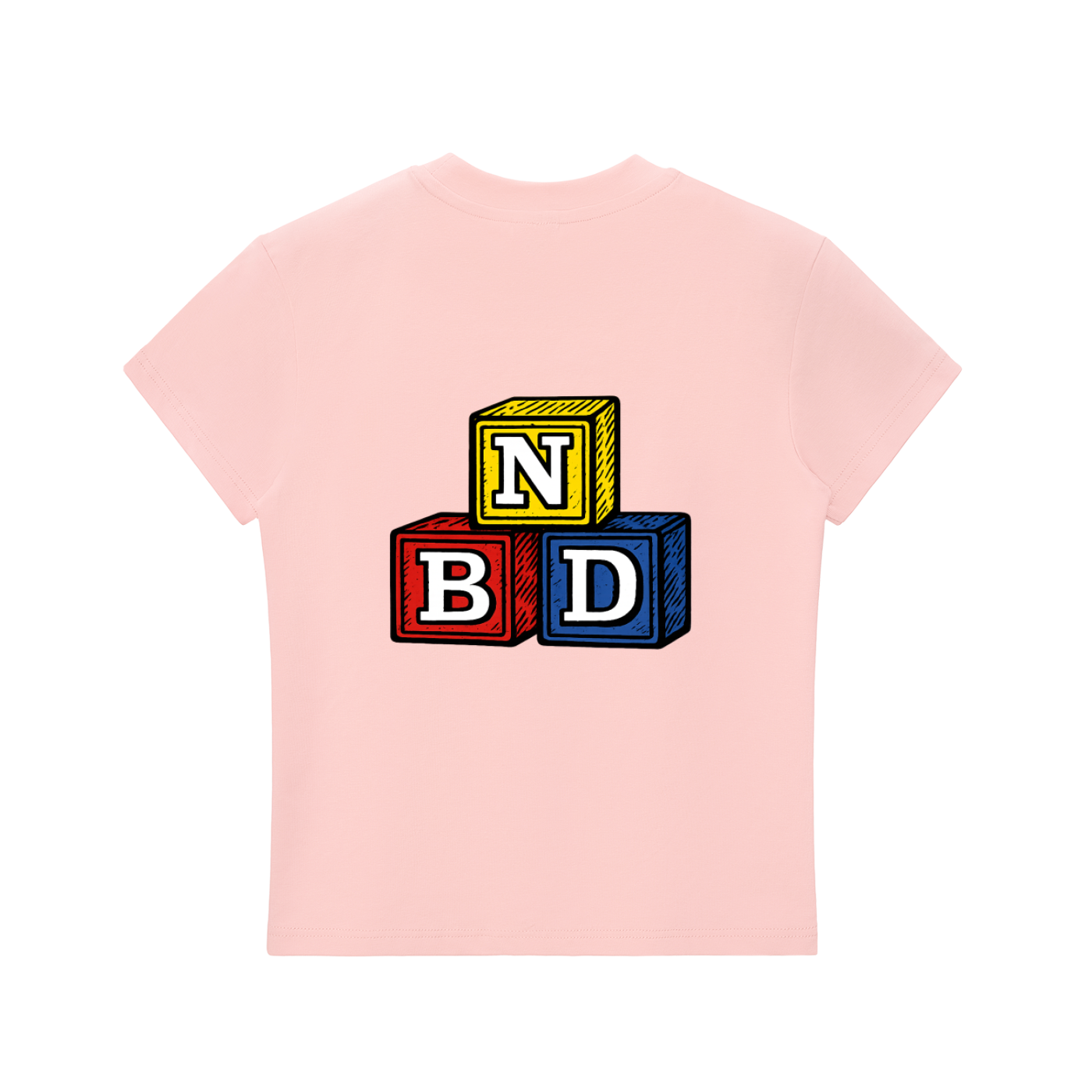 Blocks Bodycon T-Shirt