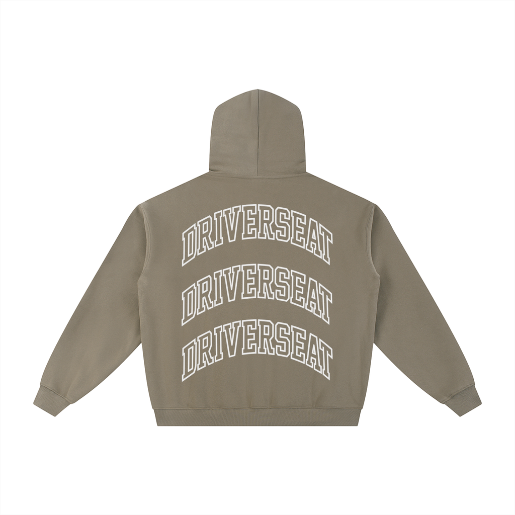Essential Arch Fleece Zip-Through Hoodie