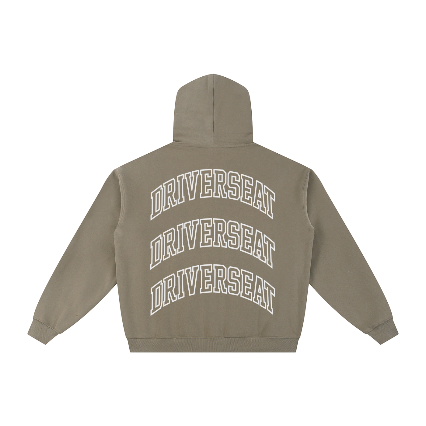 Essential Arch Fleece Zip-Through Hoodie