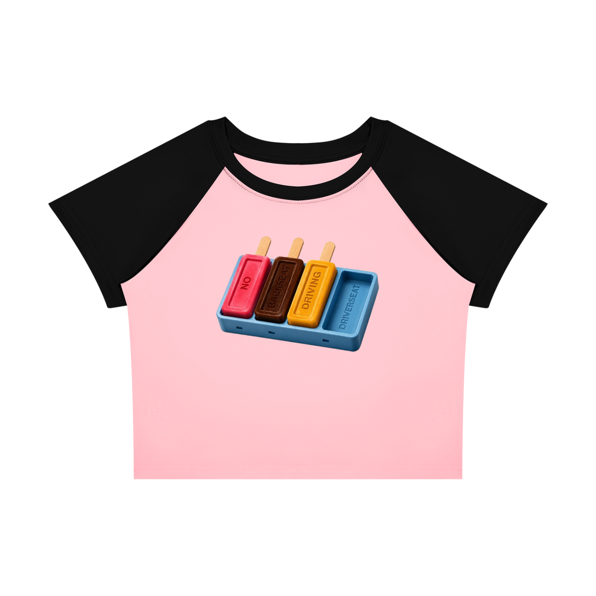 Women’s Ice Cream Raglan T-Shirt