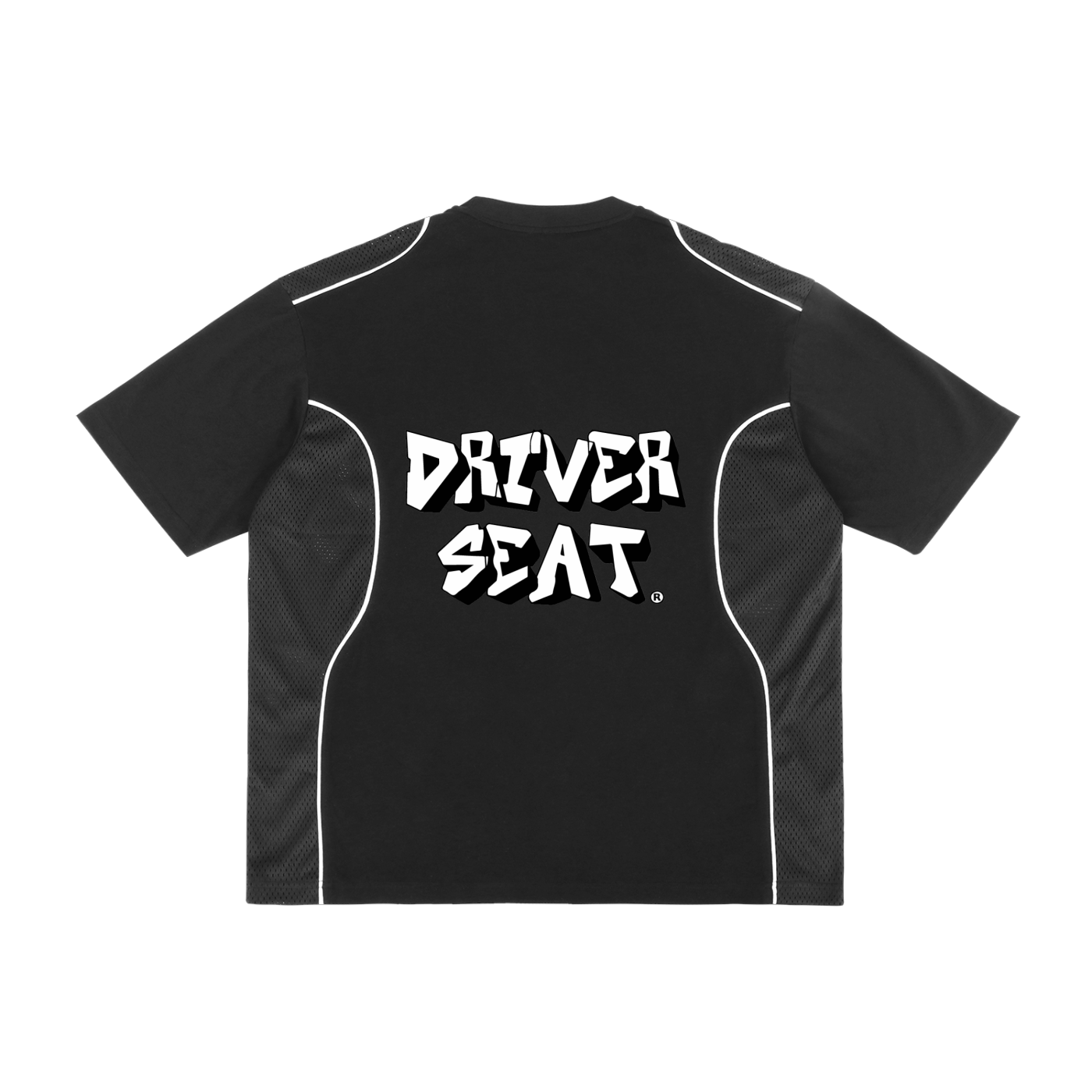 Contrast Piped Panel T-Shirt