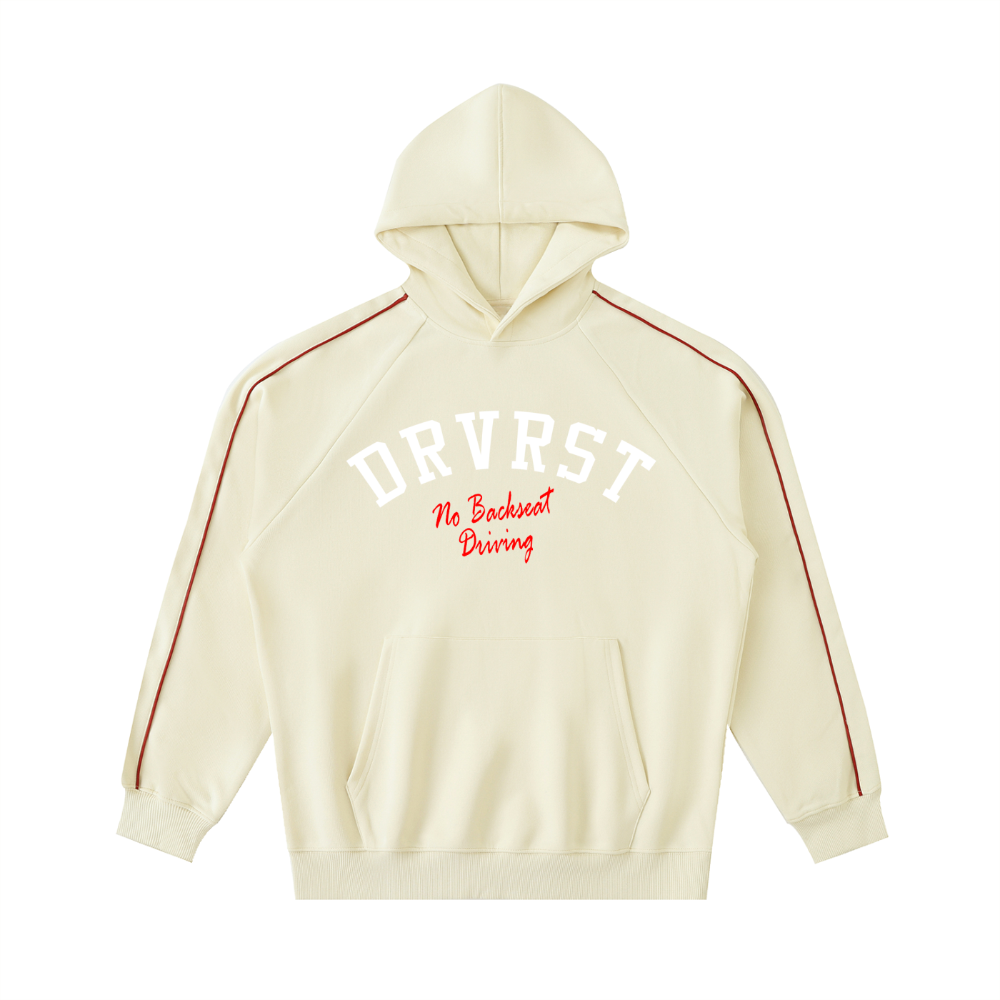 Classic Contrast Piping Hoodie
