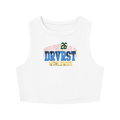 Worldwide Crewneck Crop Tank Top