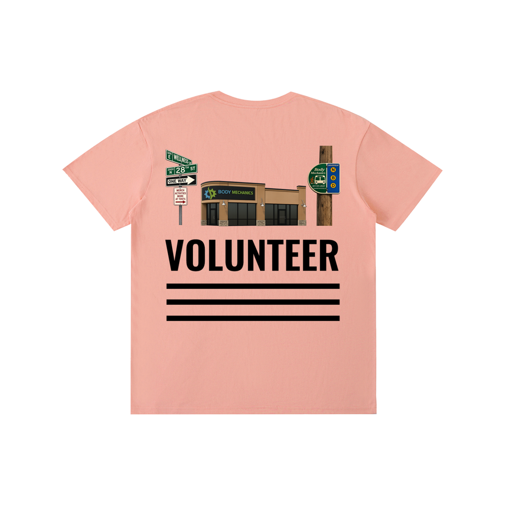 Body Mechanics STREET volunteer Pure Cotton Unisex T-Shirt 5.8oz