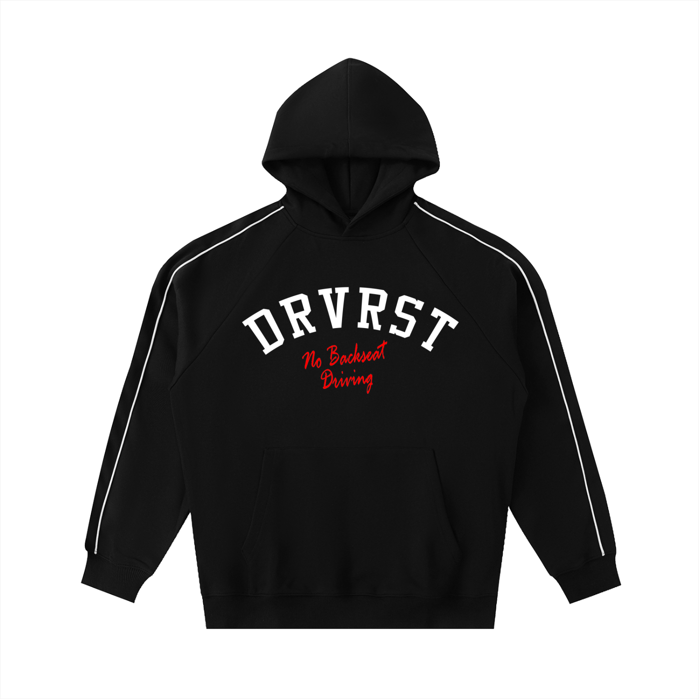 Classic Contrast Piping Hoodie