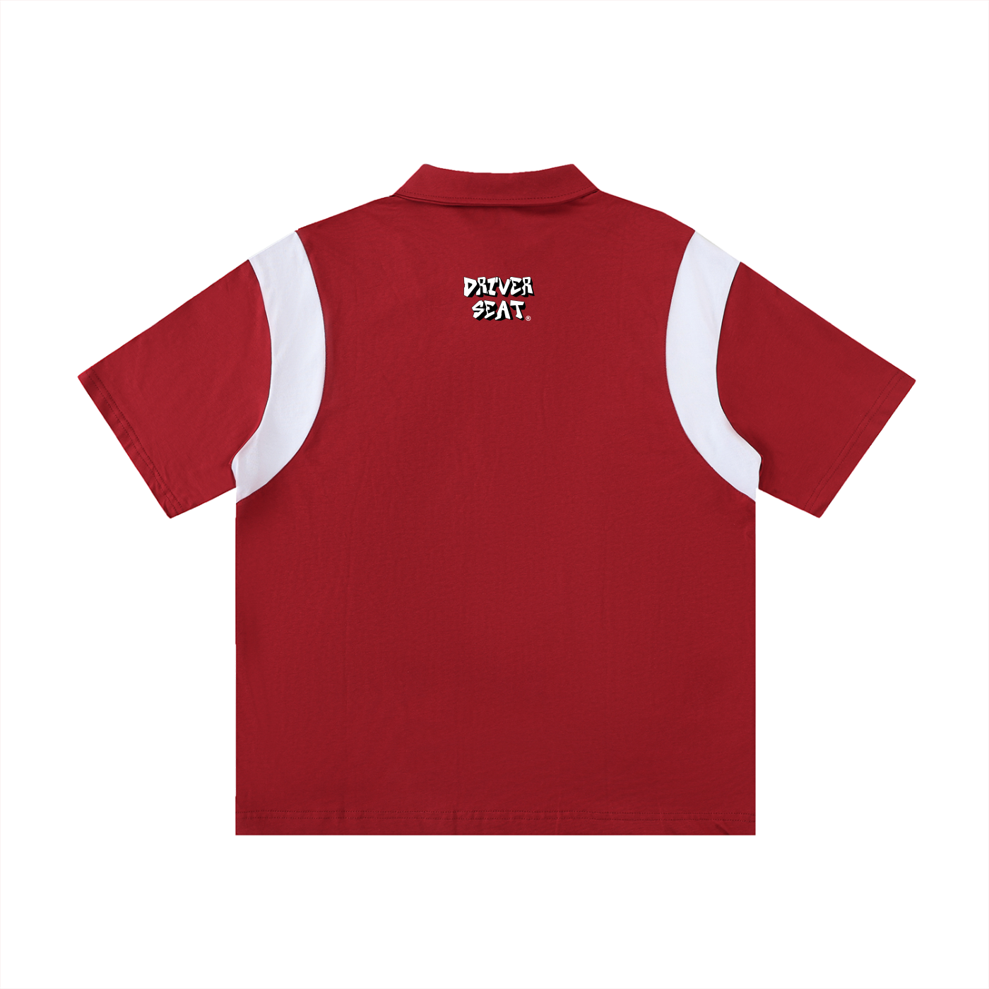 Logo Contrast Panel Polo Shirt