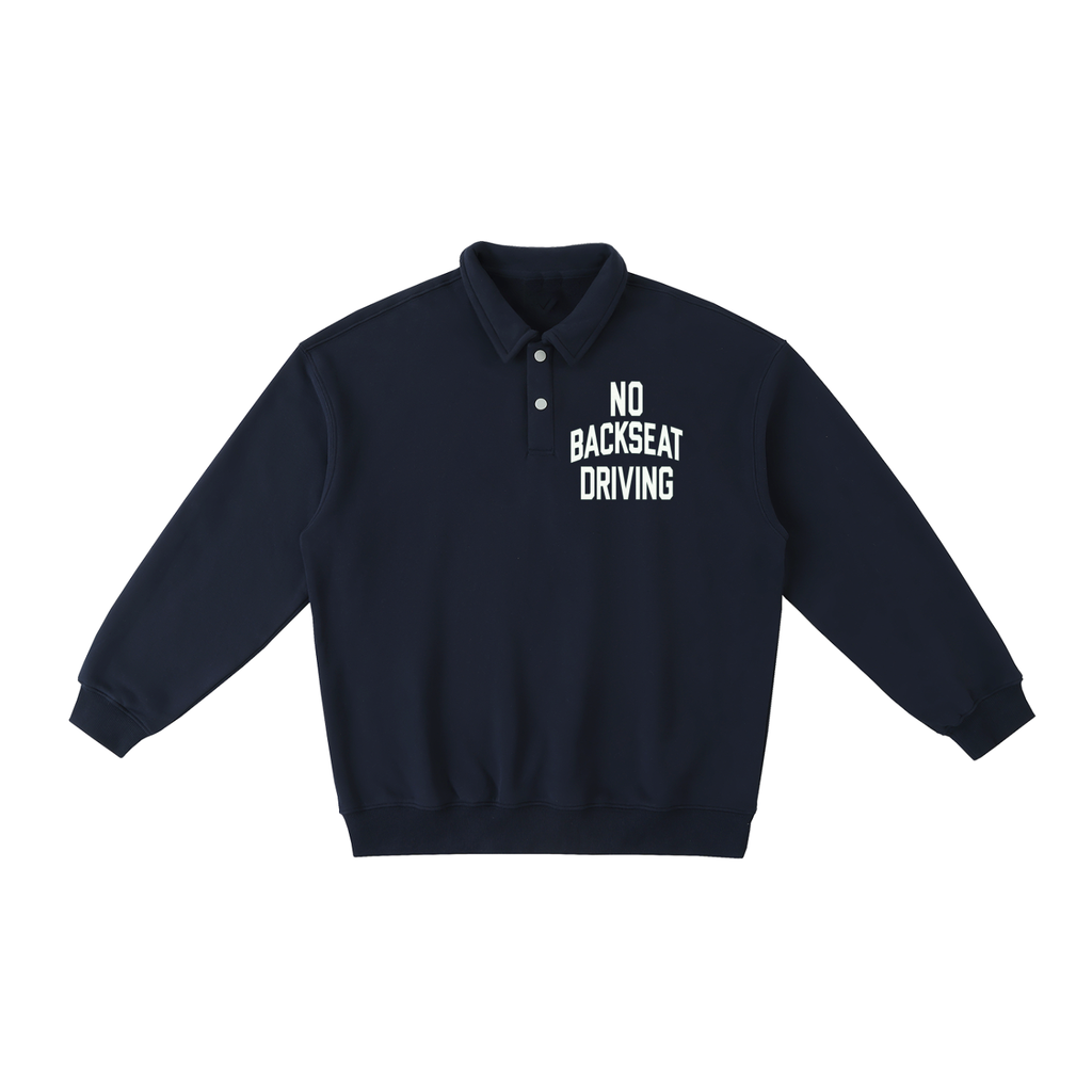 NBD Polo-Collar Sweatshirt