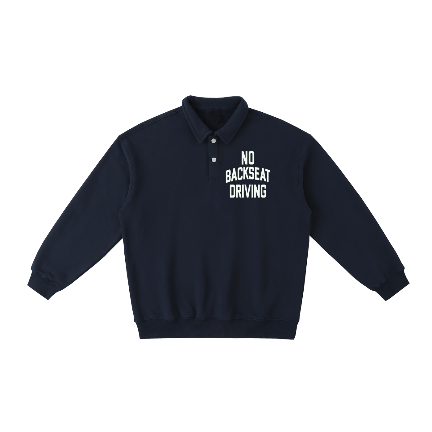 NBD Polo-Collar Sweatshirt