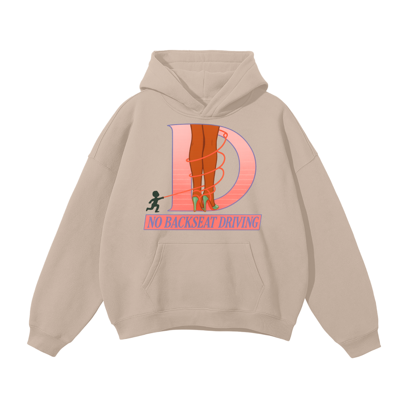 Tied Fleece Hoodie