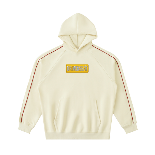 Bling Contrast Piping Hoodie