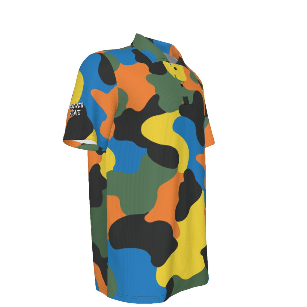 $hady Camo DryMotion® Polo Shirt