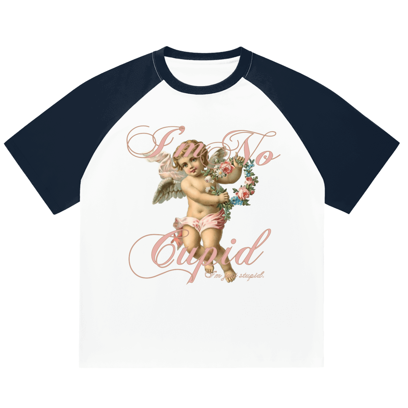 Stupid Cupid Color-Blocked T-shirt