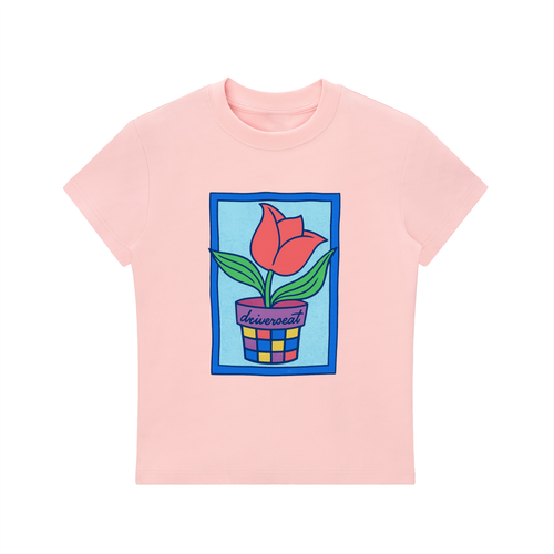 Tulip Drop Bodycon T-Shirt