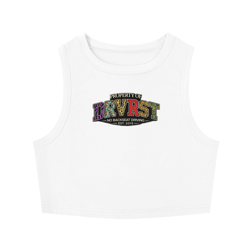 Property Crewneck Crop Tank Top