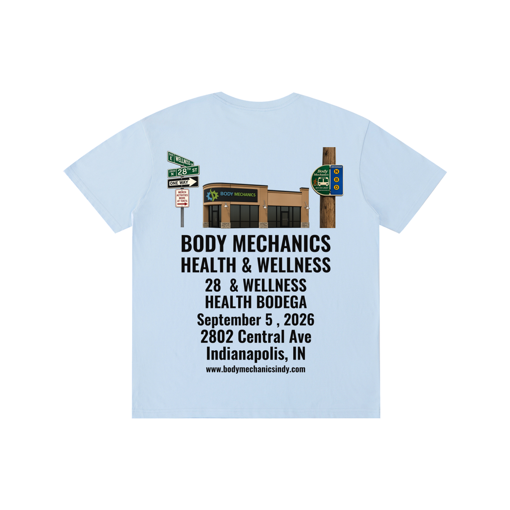 Body Mechanics STREET Pure Cotton Unisex T-Shirt 5.8oz