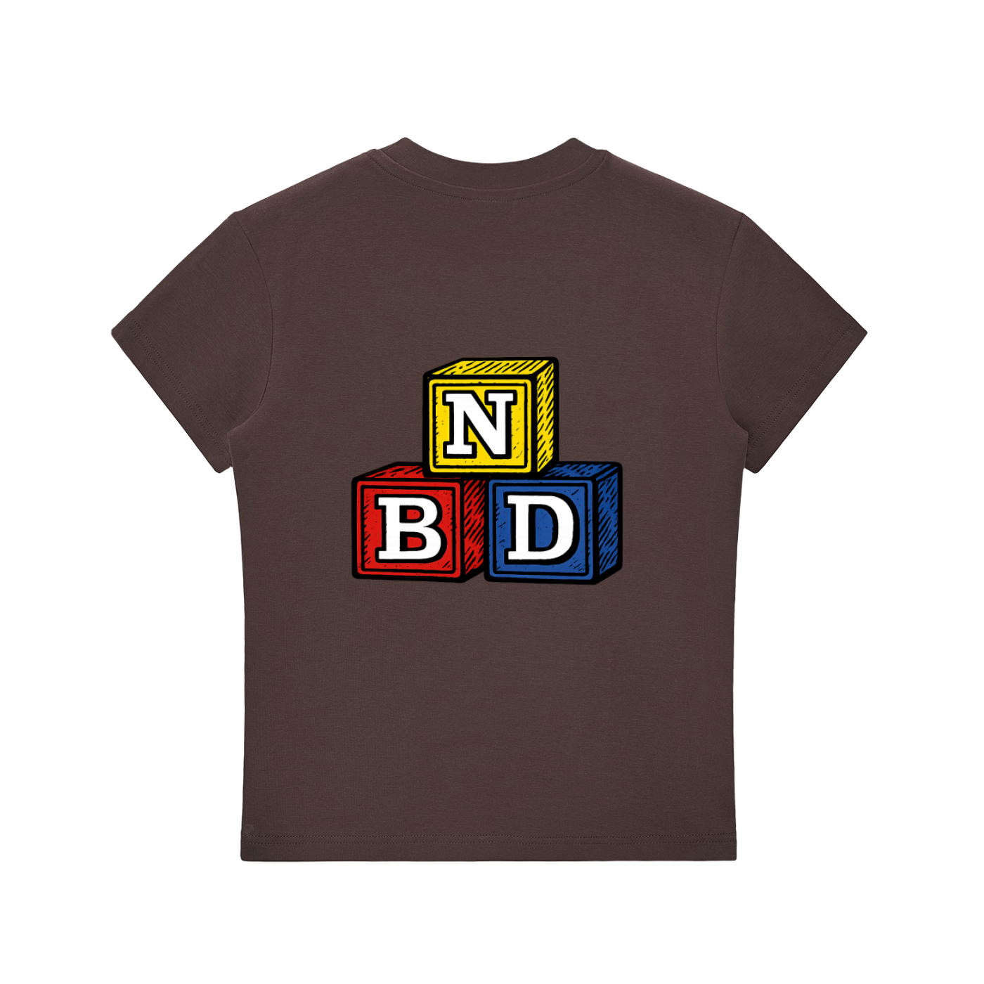 Blocks Bodycon T-Shirt