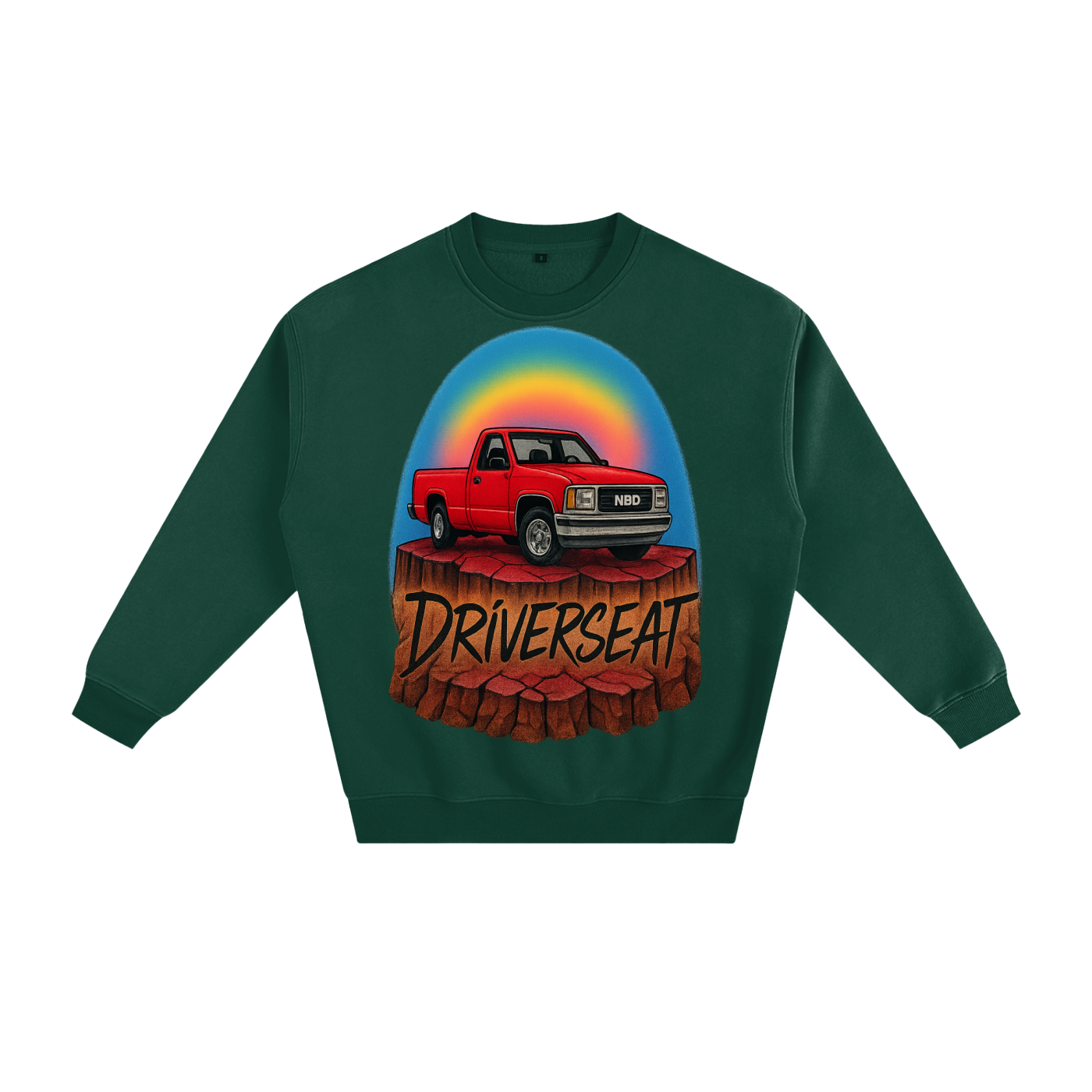 Stuck on Top Fleeced Sweatshirt