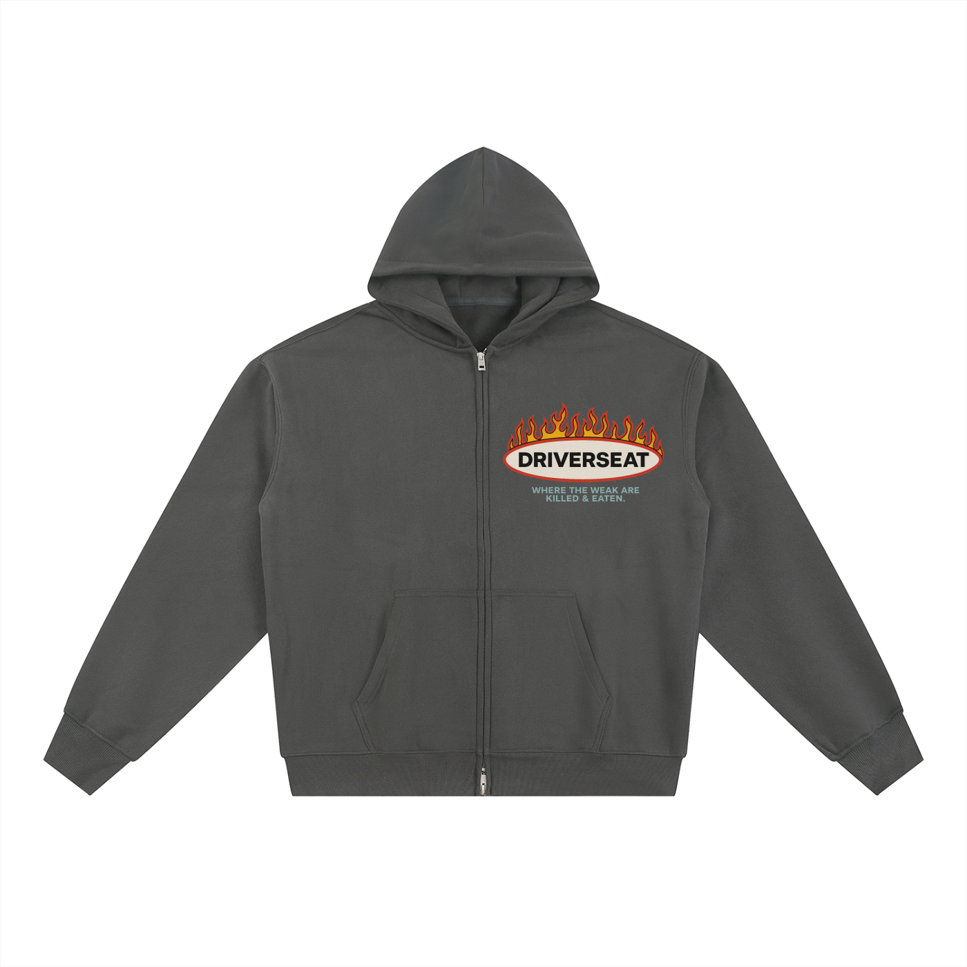 Feast or Famine Zip-Through Hoodie