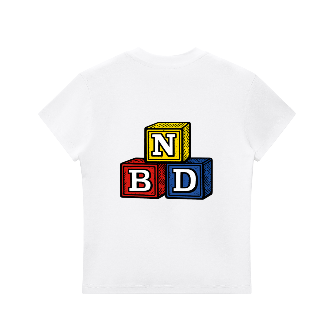 Blocks Bodycon T-Shirt