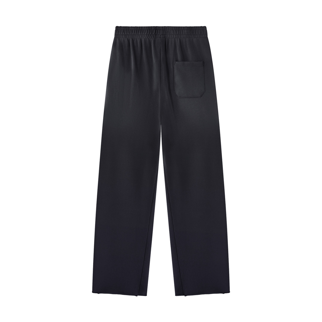 Unisex Sunfade Raw Hem Sweatpants