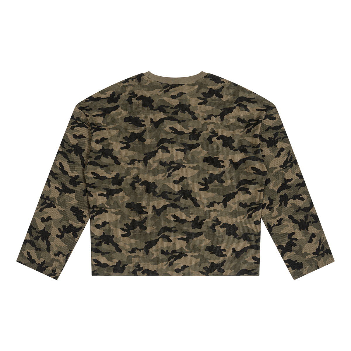 Gym Class Camo Waffle Long Sleeve