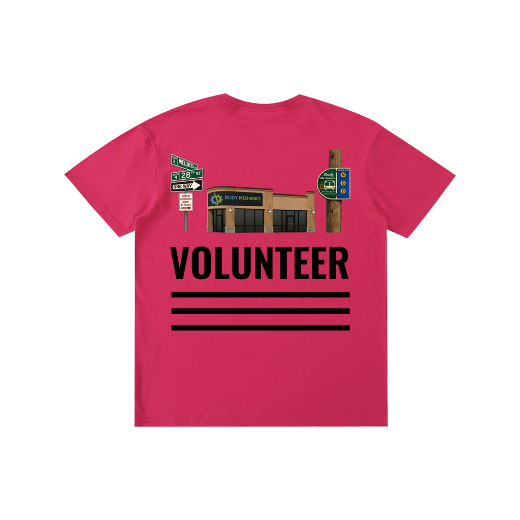 Body Mechanics STREET volunteer Pure Cotton Unisex T-Shirt 5.8oz
