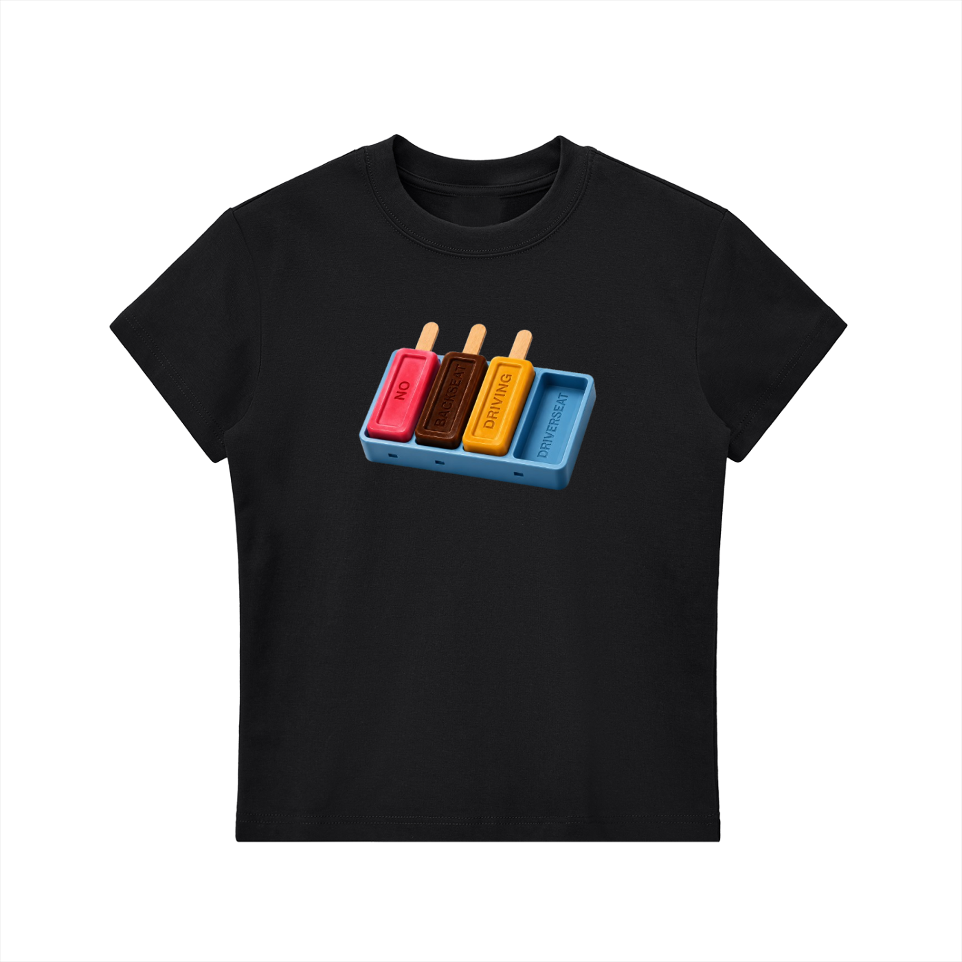 Ice Cream Bodycon T-Shirt