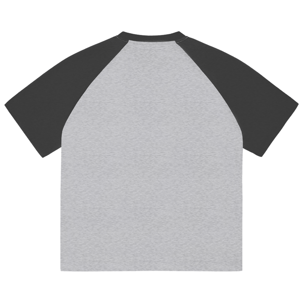 Oval Badge Color-Blocked T-shirt