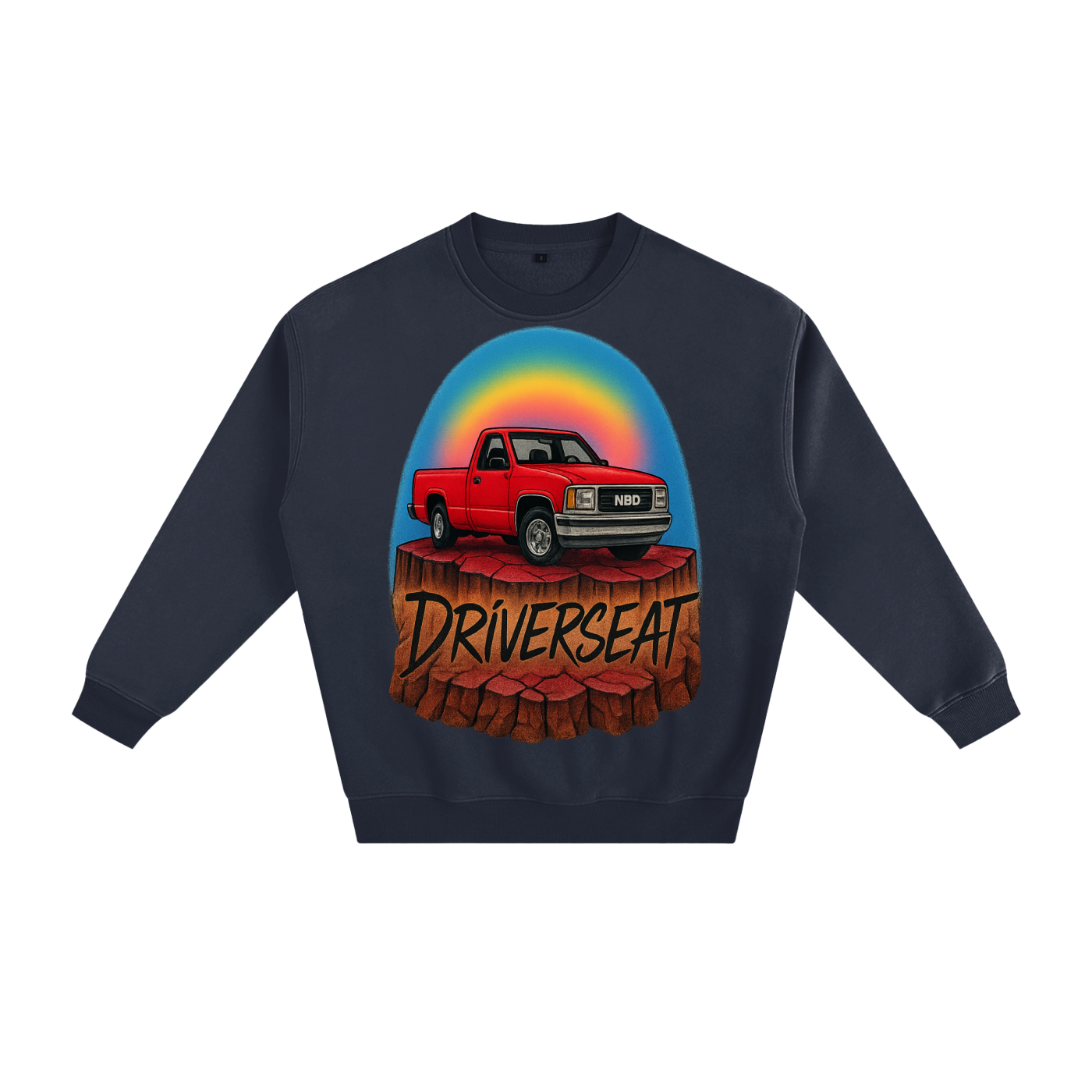 Stuck on Top Fleeced Sweatshirt