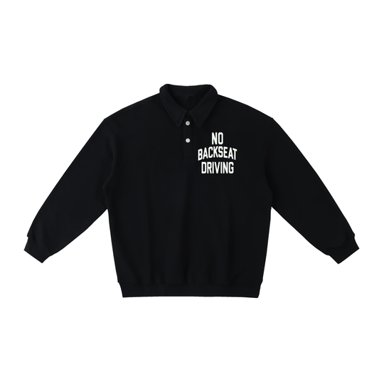 NBD Polo-Collar Sweatshirt