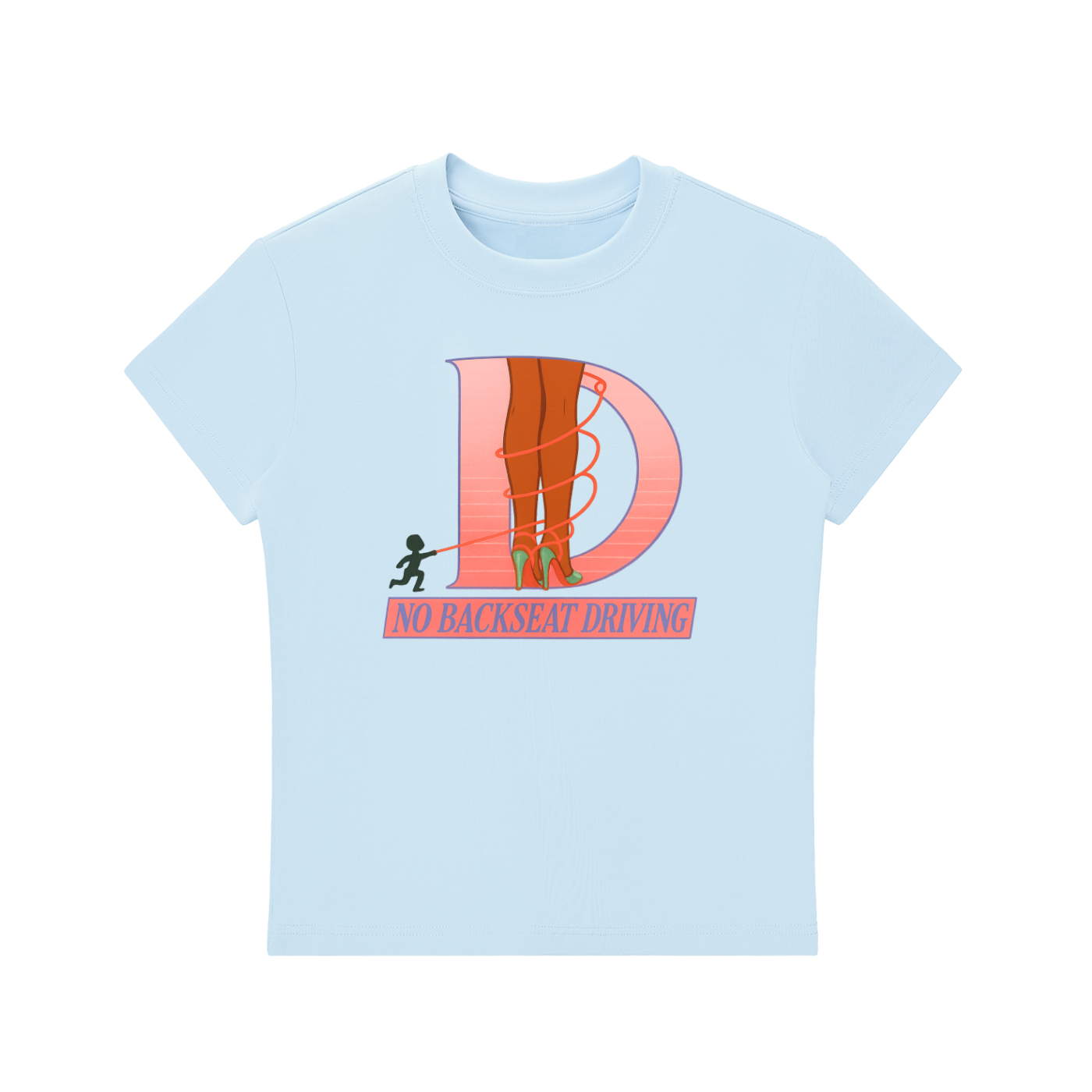 Tied Bodycon T-Shirt