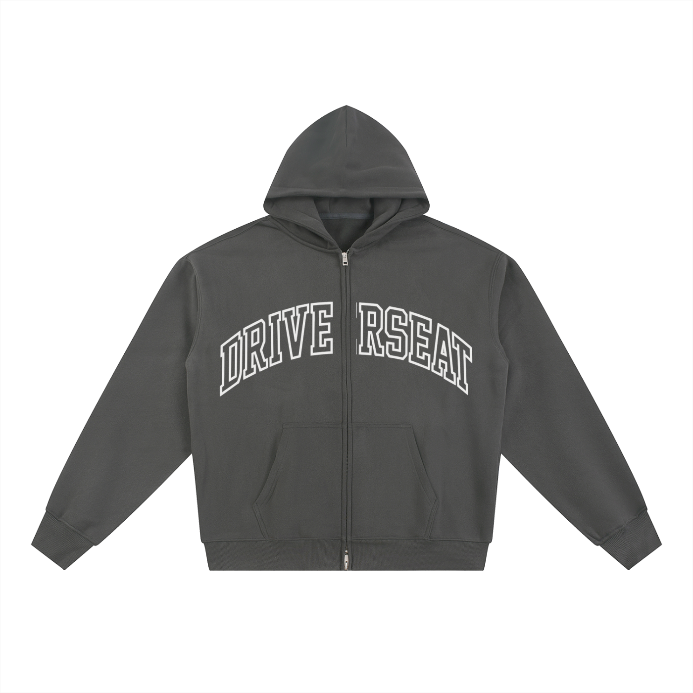 Essential Arch Fleece Zip-Through Hoodie