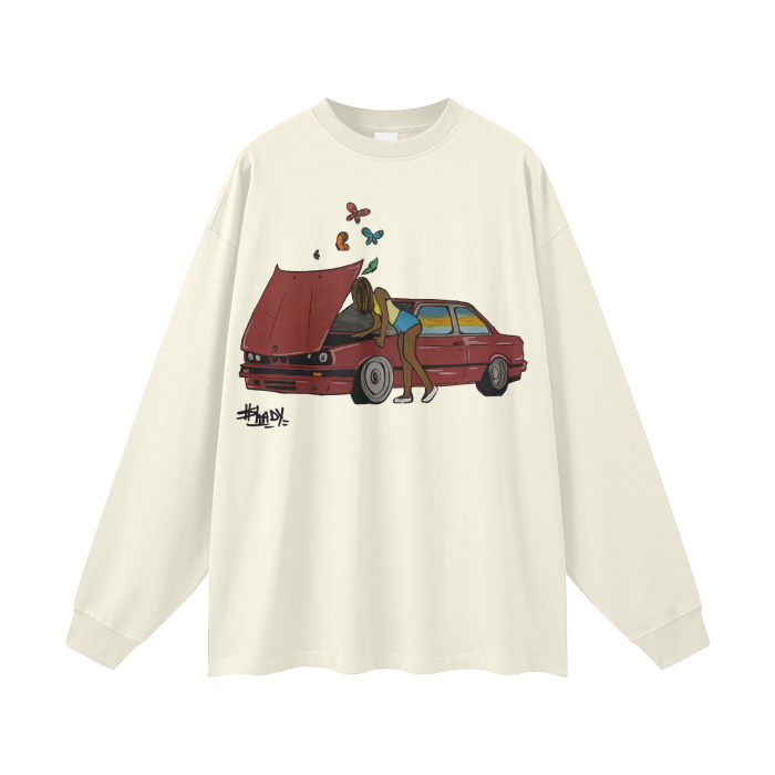 Wearable Art Long Sleeve T-Shirt ($hady Collab)