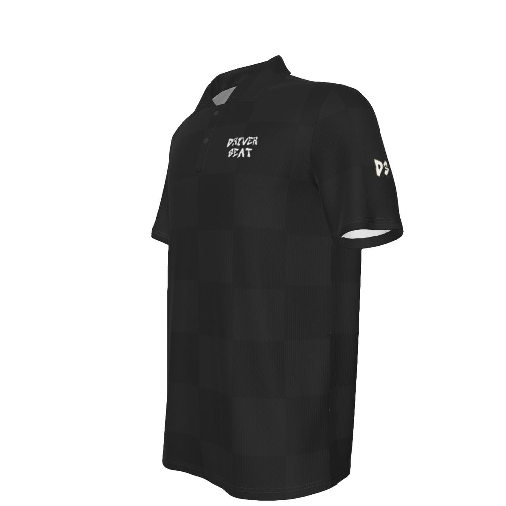 Checkered DryMotion® Polo Shirt