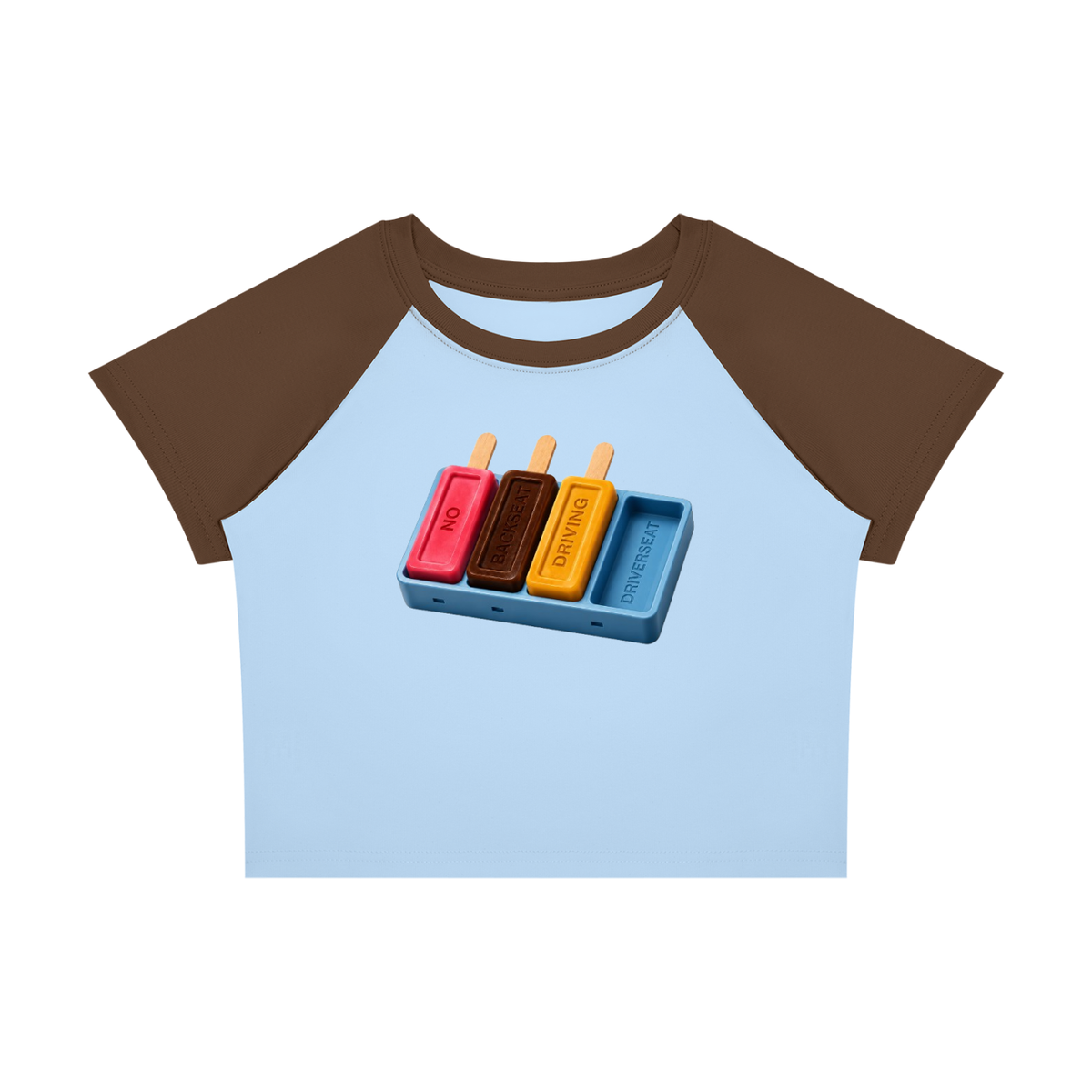 Women’s Ice Cream Raglan T-Shirt