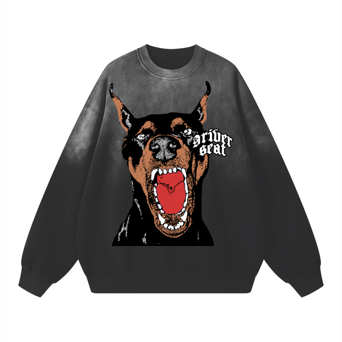 Doberman Monkey Wash Sweatshirt