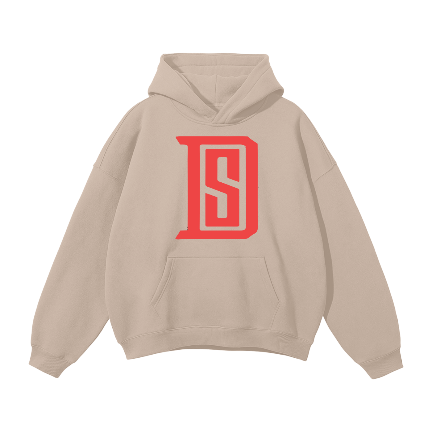 Varsity Red Fleece Hoodie