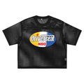 Oval Badge Net T-shirt