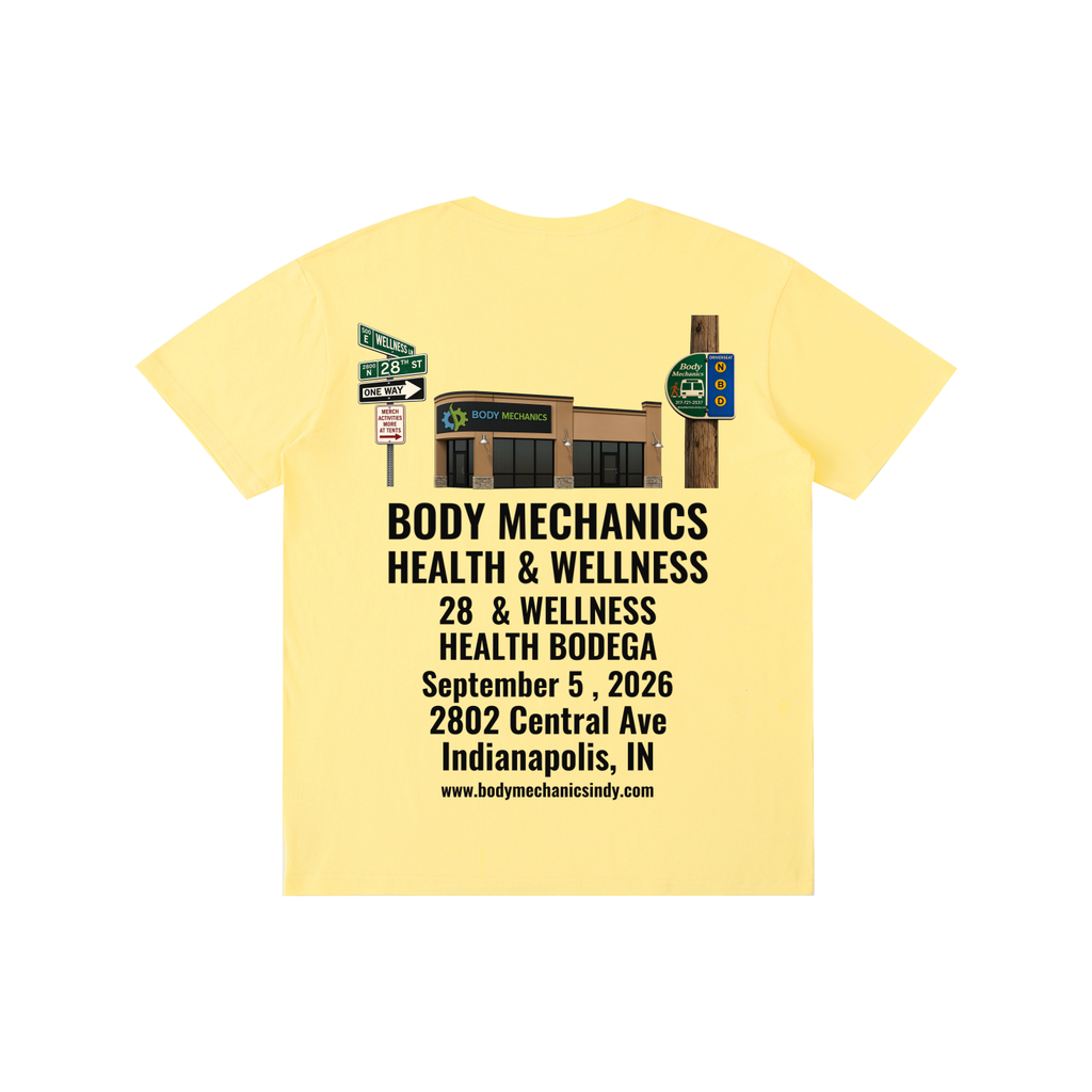 Body Mechanics STREET Pure Cotton Unisex T-Shirt 5.8oz