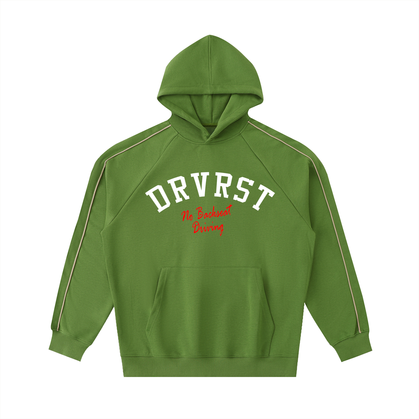 Classic Contrast Piping Hoodie